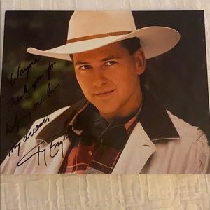 Autographed Ty England photo.